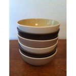 vintage set heath ceramics bowls