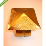 vintage ysl pyramid cuff bracelet