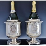 antique 1820s pair sheffield wine cooler champagne buckets