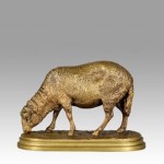 antique 1860s rosa bonheur bronze sheep