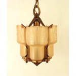 vintage 1930s lightolier chandelier