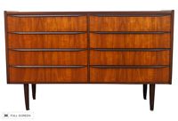 vintage 1960s danish modern restored teak dresser