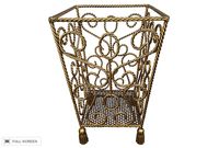 vintage 1960s italian umbrella stand basket