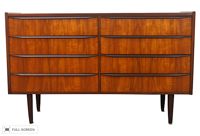 vintage 1960s restored danish teak dresser