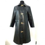 vintage 1967 pierre cardin couture vinyl coat