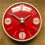 vintage 1970s krups wall clock