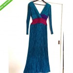 vintage 1970s mary mcfadden evening gown