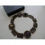 vintage 1997 chanel semi precious necklace