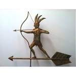 vintage 19th century folk art weathervane