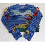 vintage betsey johnson alley cat wool sweater