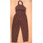 vintage bill blass beaded jumpsuit