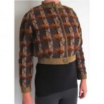 vintage bonnie cashin tweed crop jacket