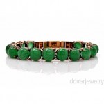vintage emerald and diamond bracelet