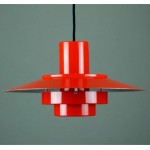 vintage falcon ceiling light by andreas hansen for fog & morup