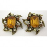 vintage florenza earrings