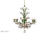 vintage french wrought iron chandelier