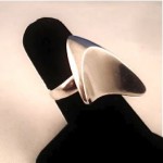 vintage george jensen modernist ring