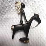 vintage hagenauer bronze figurine