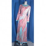 vintage holt renfrew silk maxi dress