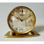 vintage imhof mother of pearl clock