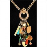 vintage lawrence vrba danging charm necklace