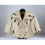 vintage museum quality 1870s-1980s ermine cape