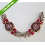 vintage 1930s alfred philippe rhinestone bracelet