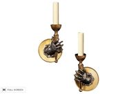 vintage 1930s french hand sconces