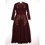 vintage 1940s adrian gilbert museum quality evening dress