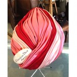 vintage 1960s christian dior satin turban