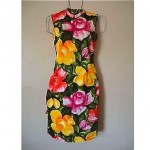 vintage 1960s malia floral dress