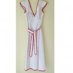 vintage 1970s betsey johnson alley cat wrap dress