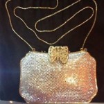 vintage 1990s judith leiber swarovsky handbag with tags