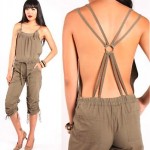 vintage 1990s safari jumpsuit