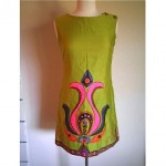 vintage alex coleman shift dress