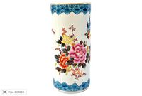 vintage chinoiserie umbrella stand