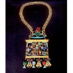 vintage diorio egyptian revival necklace