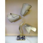 vintage fiberglass cone lamp