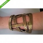 vintage hermes copper bracelet