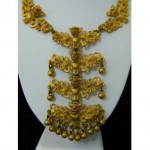 vintage kenneth jay lane gargoyle necklace