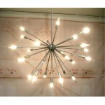 vintage mid-century sputnik chandelier