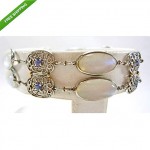 vintage tiffany moonstone sapphire bracelet
