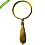 vintage tiffany studio magnifying glass