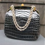 vinage rosenfeld alligator handbag