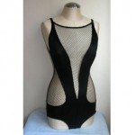 vintage 1960s margit fellegi meshi monokini for cole of california