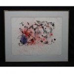 vintage 1960s miro pencil signed ltd edition lithograph