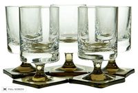 vintage 1960s rosenthal shot glasses