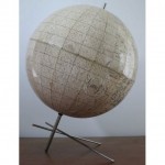 vintage 1960s weber costello lunar globe