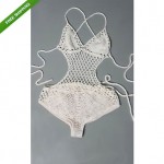 vintage 1970s crochet swimsuit