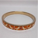 vintage 1970s de passille sylvestre enamel bracelet